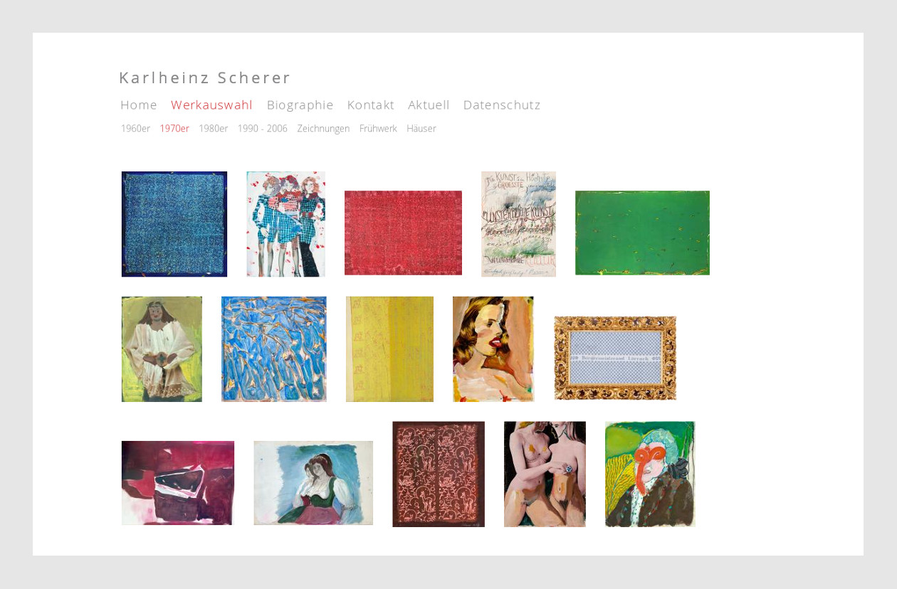 Webseite Karlheinz Scherer